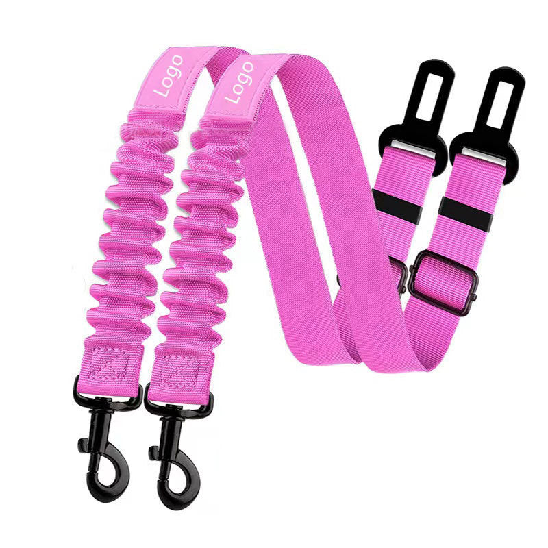 Adjustable Dog Car Seat Belt Leash
