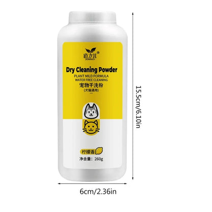 Dry Washing Shampoo for Pets Soothing & Deodorizing Natural Ingredients For Dogs Cats - Pawsitive Cuddles