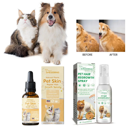 Pet Hair Regrowth & Skin Repair Essence - Pawsitive Cuddles