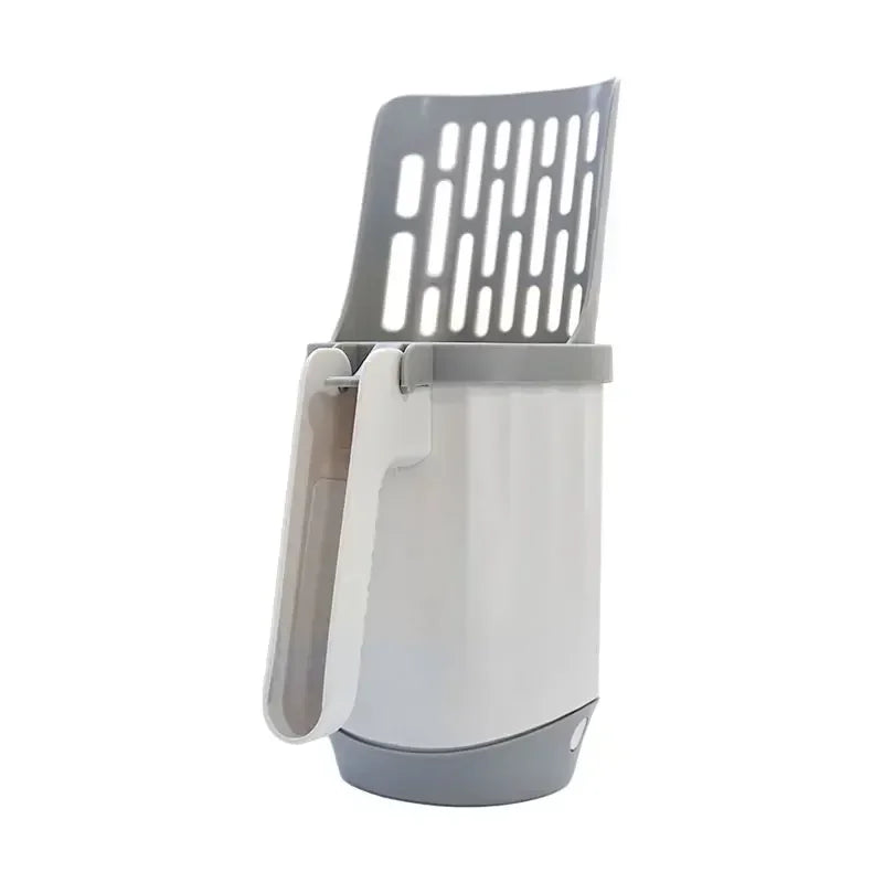 Cat Litter Shovel Scoop with Refill Bag For Pet Filter Clean Toilet Garbage Picker Cat Supplies Cat Litter Box Self Cleaning - Pawsitive Cuddles