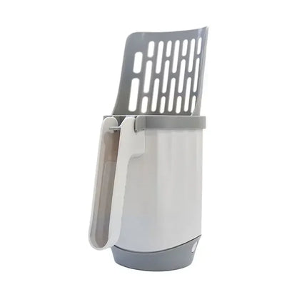 Cat Litter Shovel Scoop with Refill Bag For Pet Filter Clean Toilet Garbage Picker Cat Supplies Cat Litter Box Self Cleaning - Pawsitive Cuddles