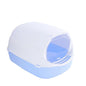 Kitty Sandbox Cat Litter Box Semi-enclosed Splashproof Cat Tray Cat Toilet Cleaning Basin Supplies Pet Toilet Kitten Tray Bedpan - Pawsitive Cuddles