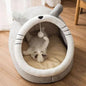 Soft Warm Cat Lounger Cushion - Pawsitive Cuddles