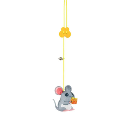Cat Toy Swing – Elastic Feather Toy - Pawsitive Cuddles