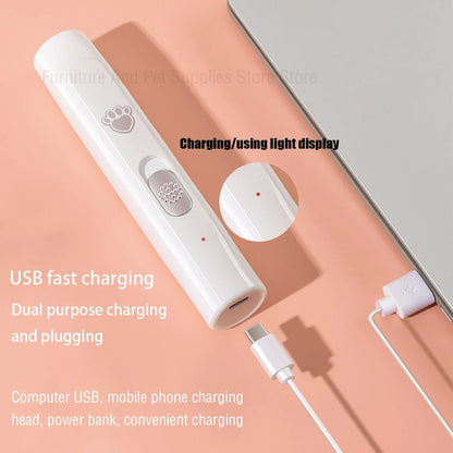 Electric Dog Nail Grinder Nail Clipper USB Rechargeable - Pawsitive Cuddles