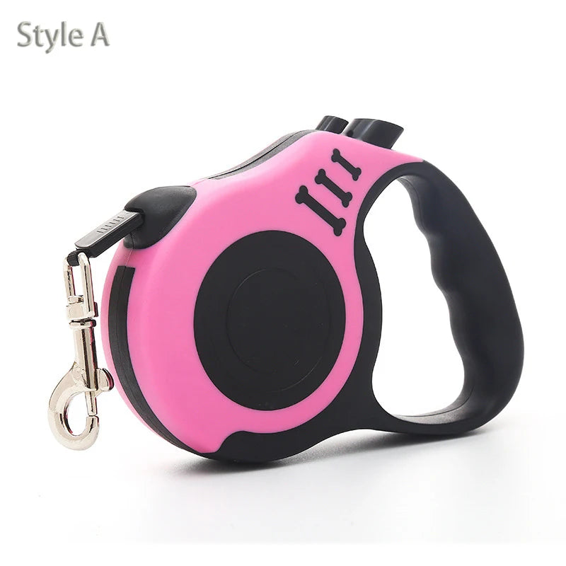 Retractable Dog Leash Automatic Telescopic Tractor - Pawsitive Cuddles