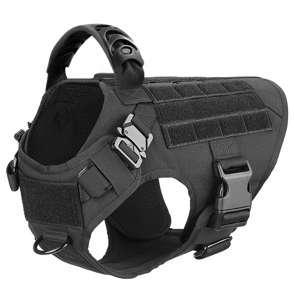 Military Large Dog Harness Training Vest - Pawsitive Cuddles