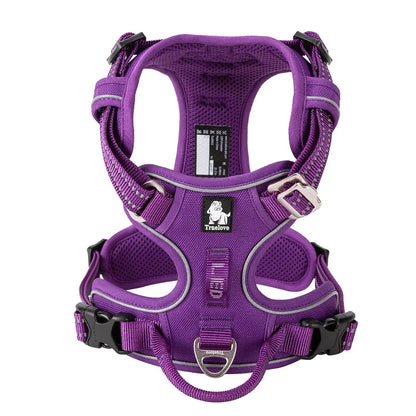 Pet No Pull Nylon Reflective Dog Harness - Pawsitive Cuddles