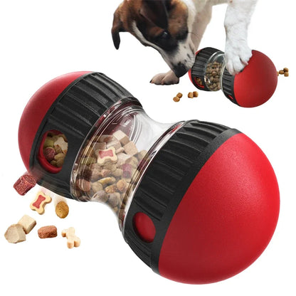 Elliptical Track Rolling Ball with Treat Dispenser - Pawsitive Cuddles