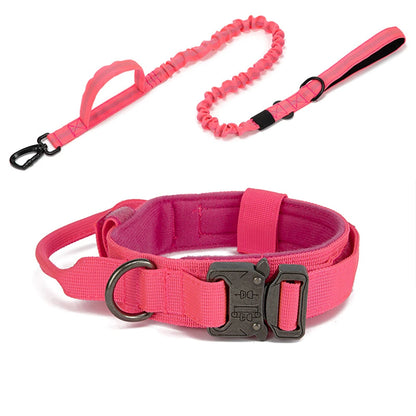 Reflective Nylon Dog Collar & Leash Set - Pawsitive Cuddles