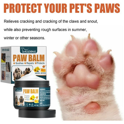 Pet Paw Balm Natural Pet Care Soother Moisturizer Cream Repair Dry Cracking Skin