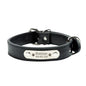 Personalized PU Leather Dog Collar - Pawsitive Cuddles