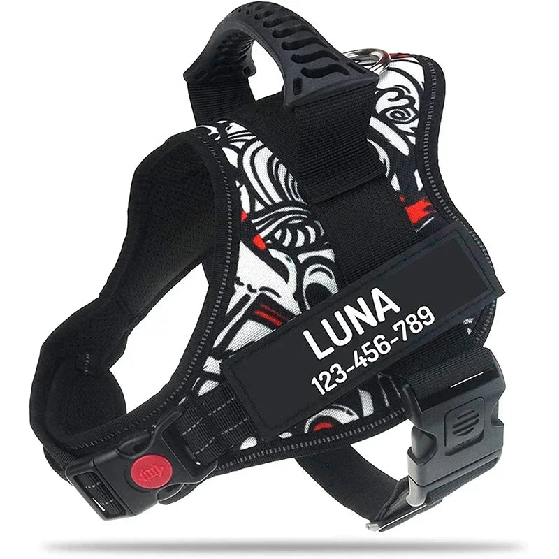 New Dog Harness High Quality Nylon Adjustable - Pawsitive Cuddles
