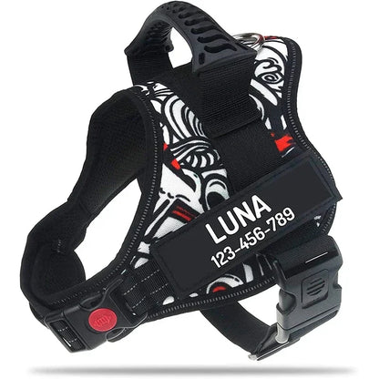 New Dog Harness High Quality Nylon Adjustable - Pawsitive Cuddles
