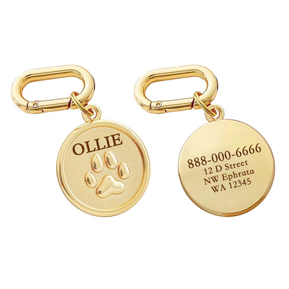 Custom Copper Nameplate with Free Engraving - Pawsitive Cuddles