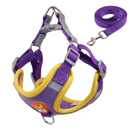 No-Pull Pet Dog Harness & Leash Set - Pawsitive Cuddles