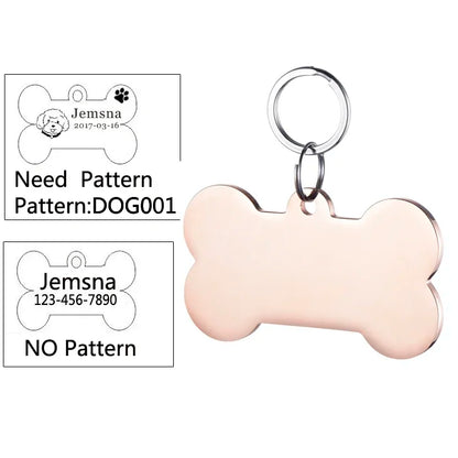 Personalized Pet Collar ID Tag - Pawsitive Cuddles