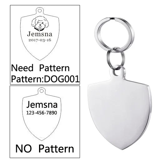Personalized Pet Collar ID Tag - Pawsitive Cuddles