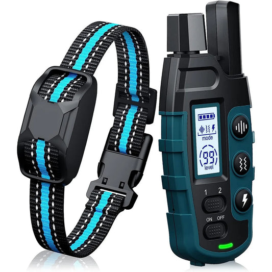 Dog Training Collar with Remote Beep Vibration Shock - Pawsitive Cuddles