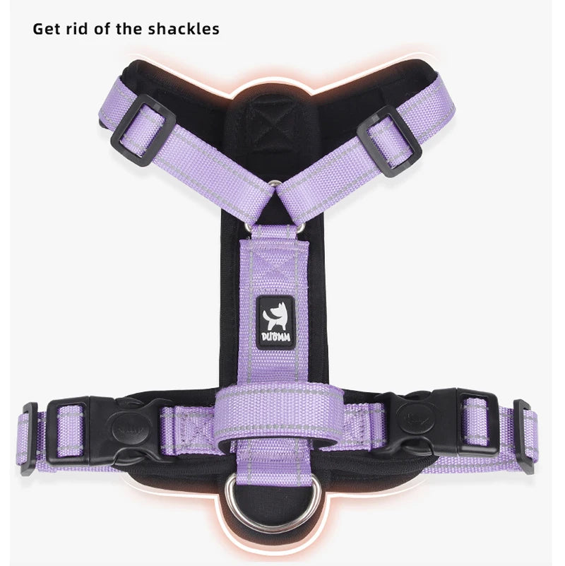 Dog Harness Reflective Adjustable Vest - Pawsitive Cuddles