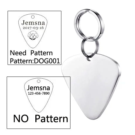 Personalized Pet Collar ID Tag - Pawsitive Cuddles