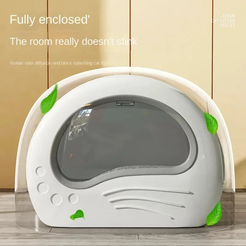 Cat Litter Box – Fully Enclosed Drawer Type - Pawsitive Cuddles