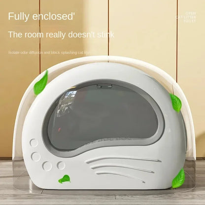 Cat Litter Box – Fully Enclosed Drawer Type - Pawsitive Cuddles