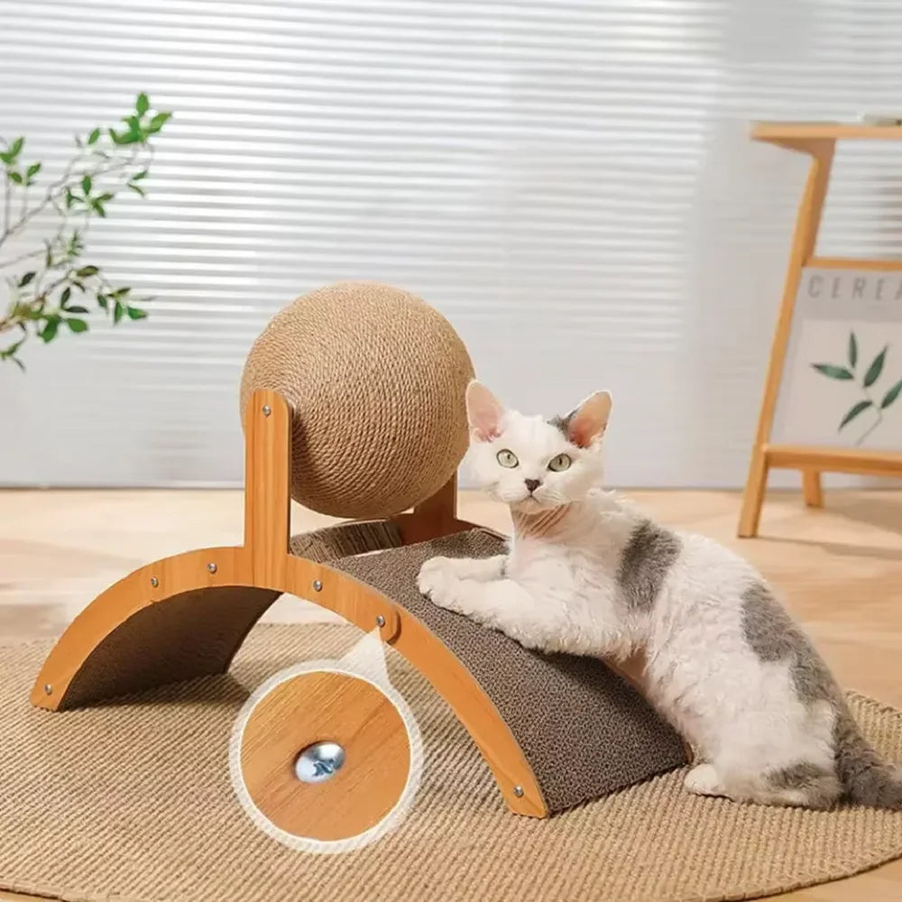 Vertical Arched Cat Claw Ball - Pawsitive Cuddles