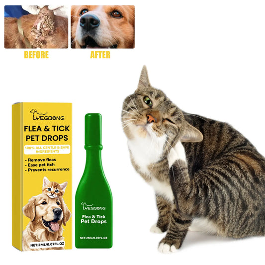 Cat Anti-Flea Drops - Pawsitive Cuddles