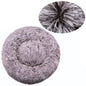 Round Pet Bed for Large Dog - Pawsitive Cuddles