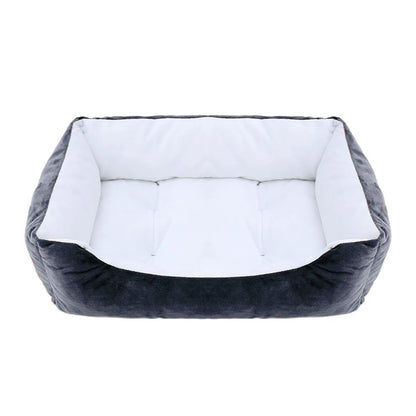 Square Plush Pet Bed - Pawsitive Cuddles