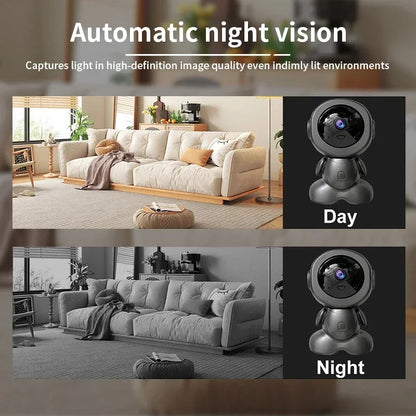 8MP 4K IP Wifi Surveillance Robot Cmaera - Pawsitive Cuddles