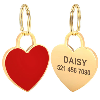Rhinestone Name Tag for Dogs & Cats - Pawsitive Cuddles
