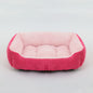 Square Plush Pet Bed - Pawsitive Cuddles
