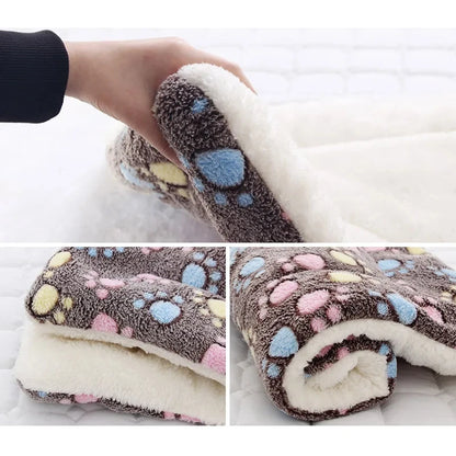 Soft Flannel Cat Sleeping Mat - Pawsitive Cuddles