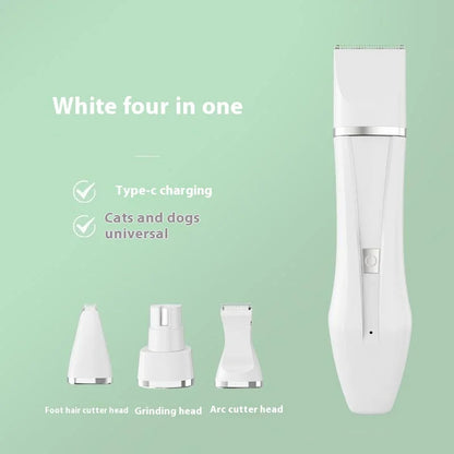Pet Shaver 4 In 1 Pet Electric Hair Trimmer - Pawsitive Cuddles
