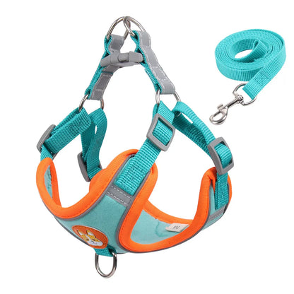 No-Pull Pet Dog Harness & Leash Set - Pawsitive Cuddles