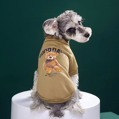 Winter Puppy Warm Pullover Sweatshirt - Pawsitive Cuddles
