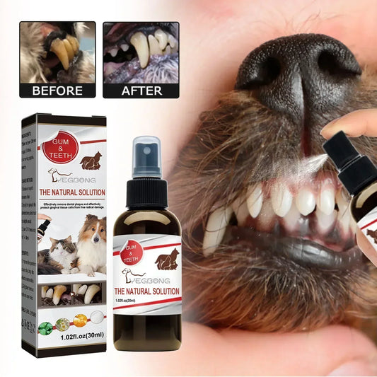 Pet Tooth Cleaning Spray - Pawsitive Cuddles
