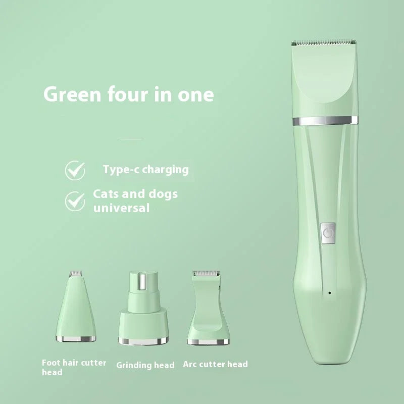 Pet Shaver 4 In 1 Pet Electric Hair Trimmer - Pawsitive Cuddles