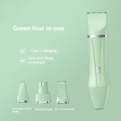 Pet Shaver 4 In 1 Pet Electric Hair Trimmer - Pawsitive Cuddles