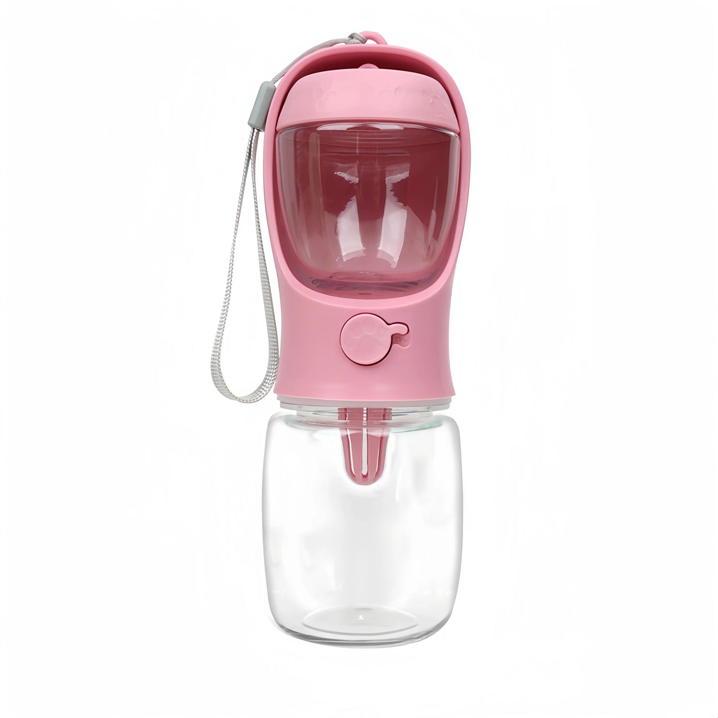 Portable Pet Water Bottle with Food Storage - Pawsitive Cuddles