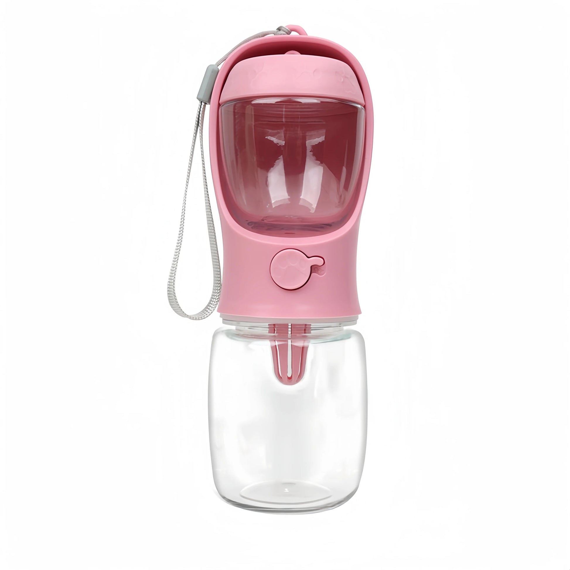 Portable Pet Water Bottle with Food Storage - Pawsitive Cuddles