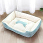 Warm Bone Washable Pet Bed for Dogs & Cats – Soft Cotton Nest - Pawsitive Cuddles