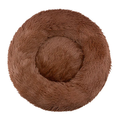 Round Pet Bed for Large Dog - Pawsitive Cuddles