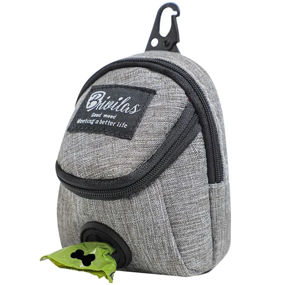 Portable Dog Treat & Training Pouch – Snack & Waste Bag Holder - Pawsitive Cuddles