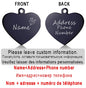 ustom Heart-Shaped Pet ID Tag - Pawsitive Cuddles