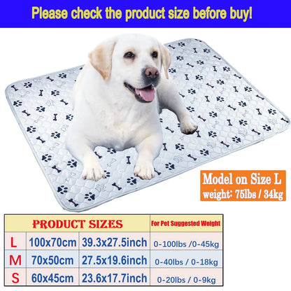 Washable & Reusable Dog Pee Pad - Pawsitive Cuddles