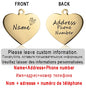 ustom Heart-Shaped Pet ID Tag - Pawsitive Cuddles