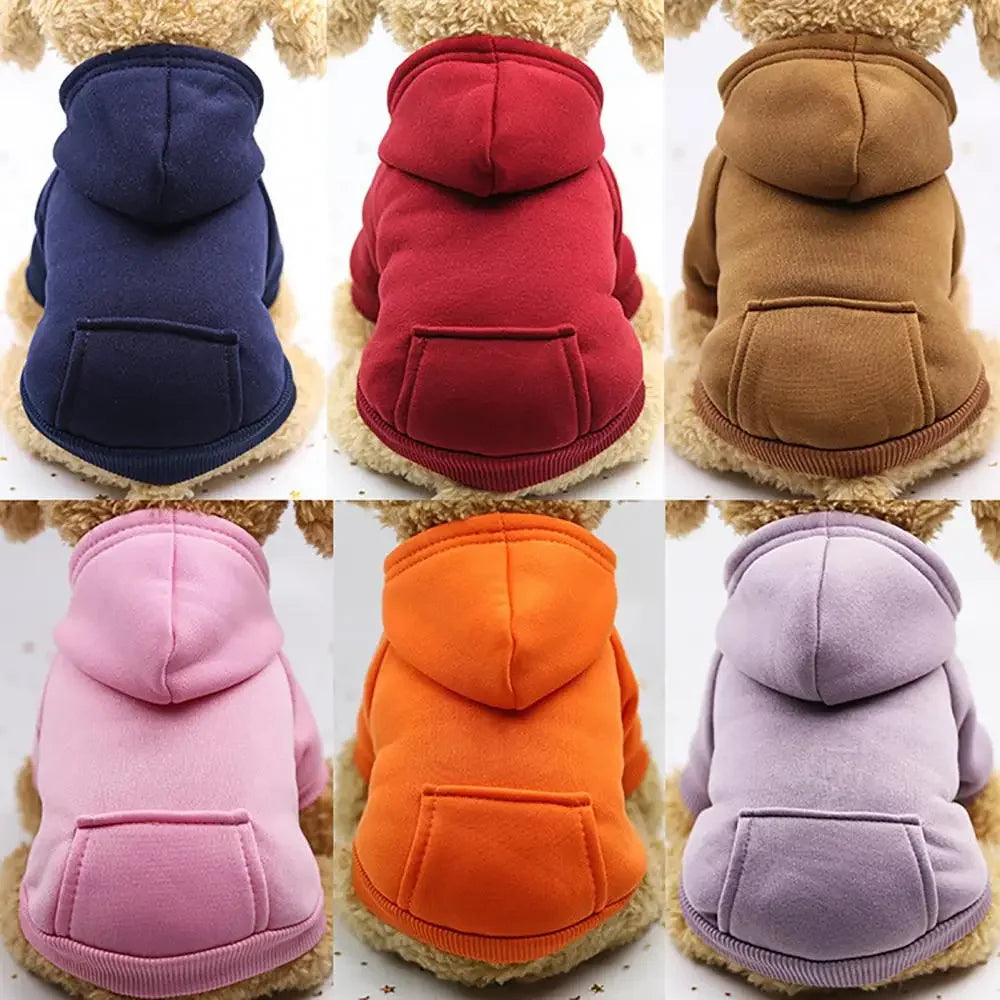 Puppy Pet Hooded Sweatshirt - Pawsitive Cuddles
